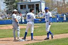 Baseball vs RWU  Wheaton College Baseball vs Roger Williams University. - Photo By: KEITH NORDSTROM : Wheaton, Baseball
